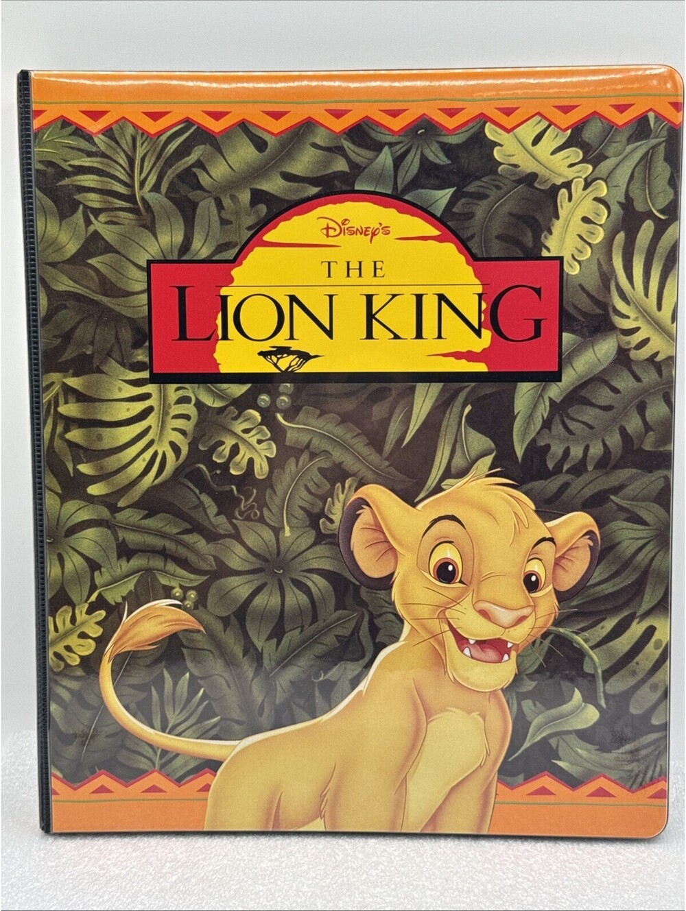 1994 Skybox Disney’s The Lion King Binder Album 90 Trading Cards Complete 1994